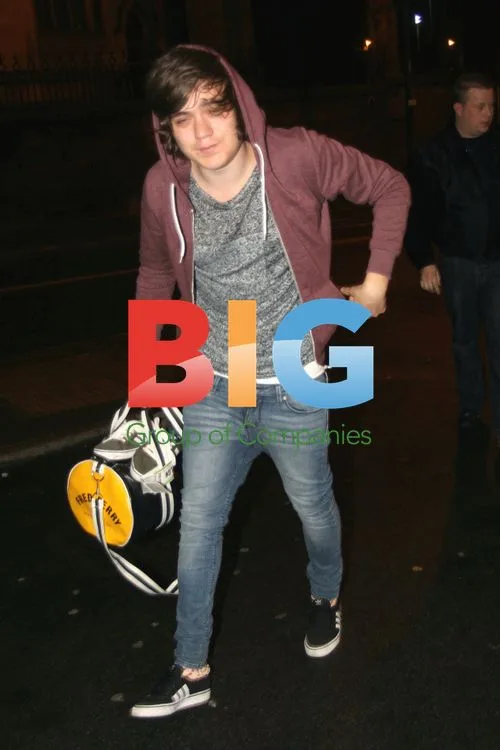 Frankie Cocozza Leaving Hotel in Liverpool