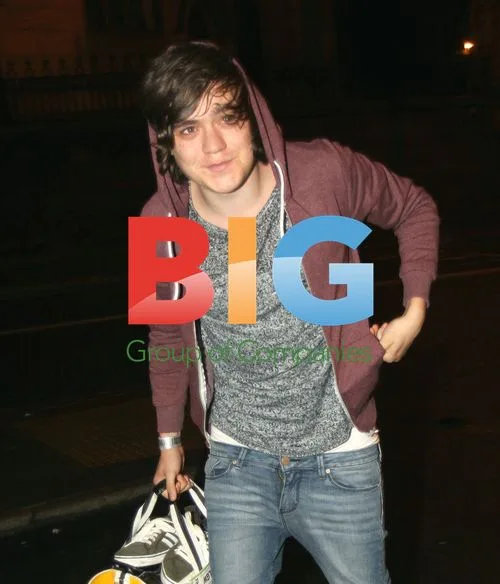 Frankie Cocozza Leaving Liverpool Hotel