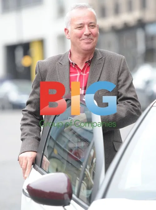 Michael Barrymore Leaving Bistro Du Vin