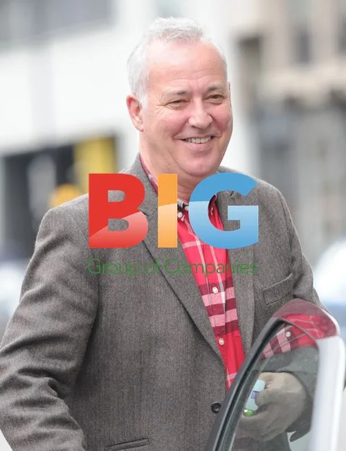 Michael Barrymore leaving Bistro Du Vin