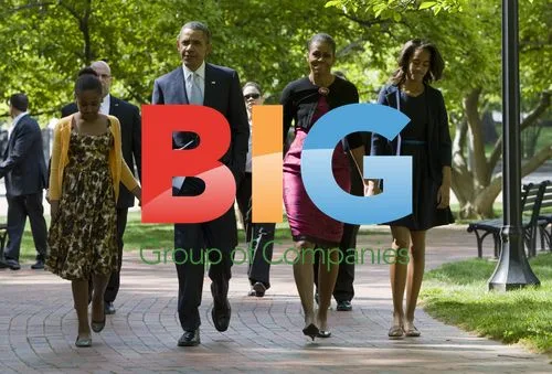 President Obama and Family at Easter Services