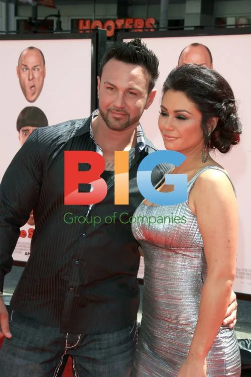 Roger Mattews and Jenni JWoww Farley at 'The Three Stooges' Premiere