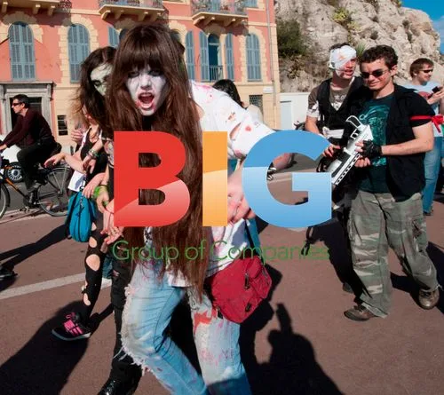 "Zombie Walk" in Nice