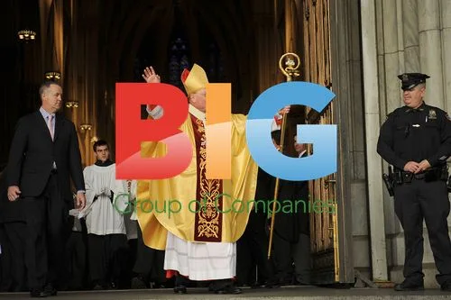 Cardinal Timothy Dolan at St. Patrick's Cathedral