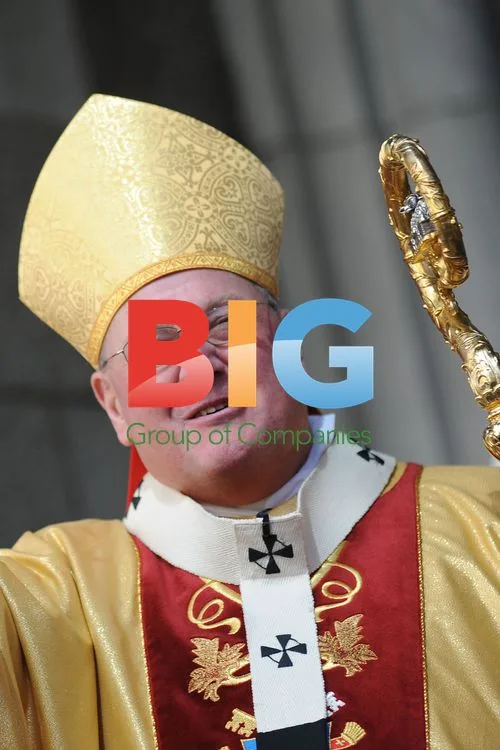 Cardinal Timothy Dolan Greets Easter Worshipers