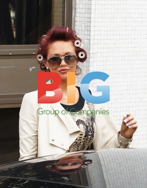Amy Childs Arrives at ITV Studios