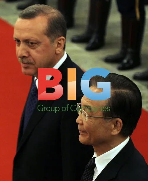 Erdogan Inspects Chinese Honor Guard