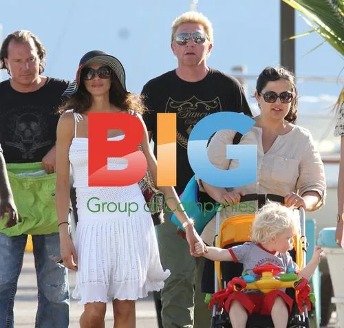 Boris Becker and Family at Miami Beach
