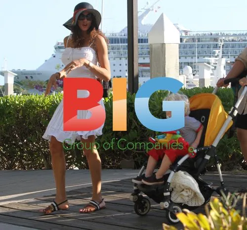 Boris Becker and Family at Miami Beach