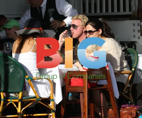 Boris Becker and Family at Miami Beach