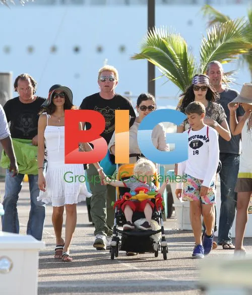 Boris Becker and Family at Miami Beach