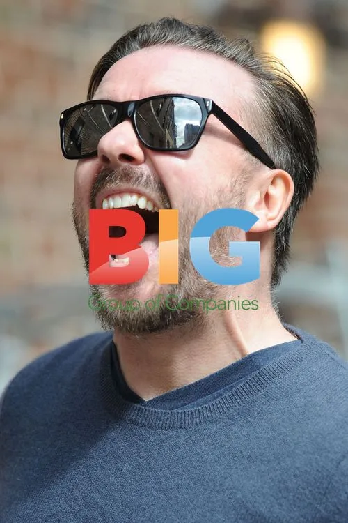 Ricky Gervais and Jane Fallon Arrive for Letterman Taping