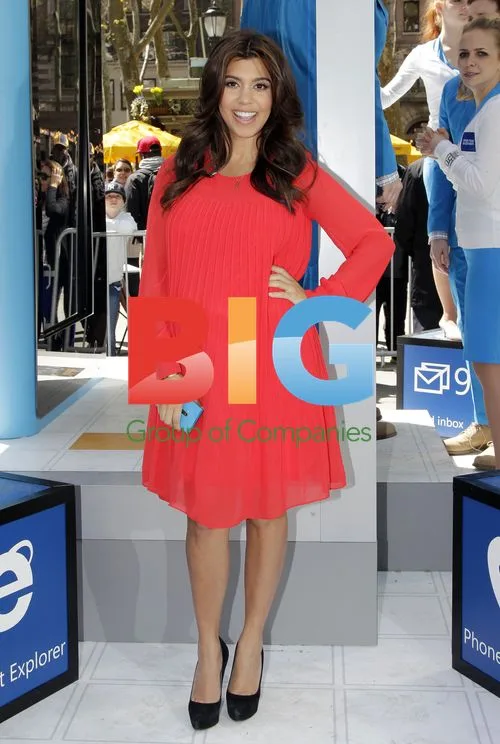 Kourtney Kardashian Promotes Microsoft Windows Phone