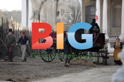Les Miserables on-set in London