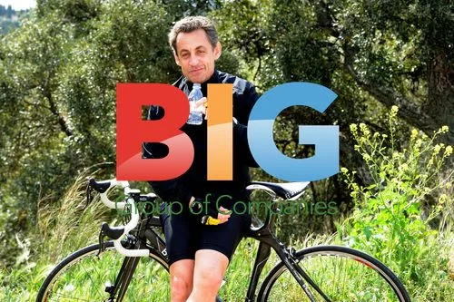 Nicolas Sarkozy Bike Ride in Cavaliere