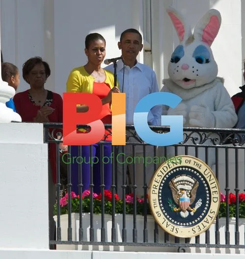 Obama Family at Easter Egg Roll