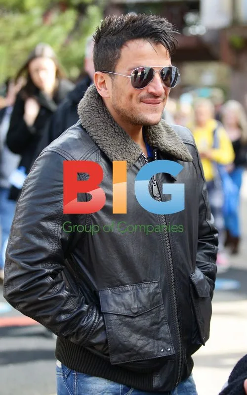 Peter Andre Unveils Mr. Rocky Wall at Alton Towers
