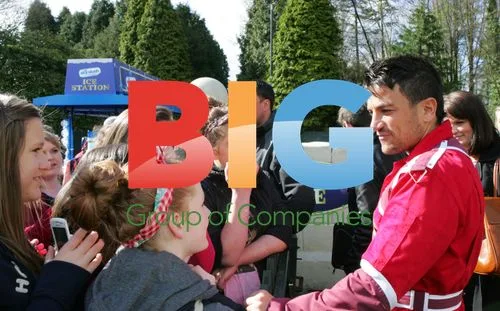 Peter Andre at Alton Towers launch