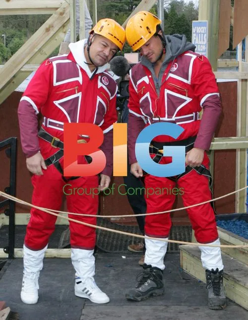 Peter Andre and Family at Alton Towers