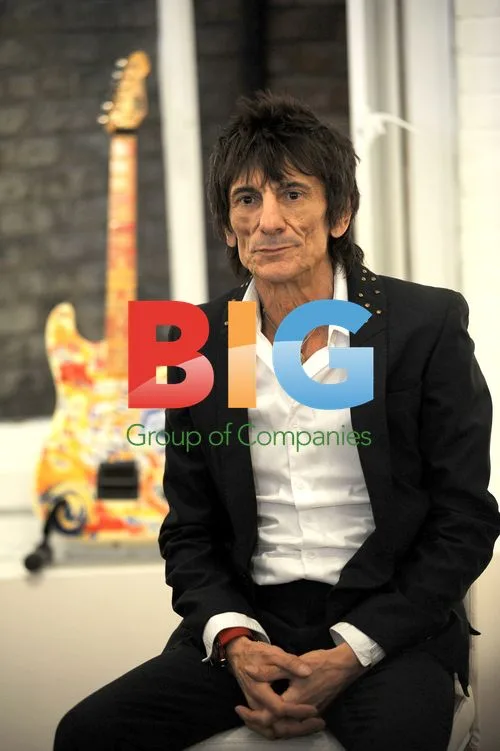 Ronnie Wood's Art Exhibition