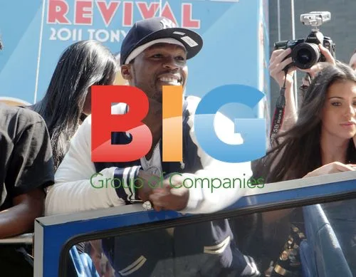 50 Cent Promotes Energy Drink on NYC Bus