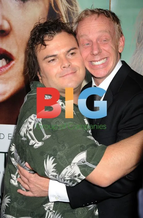 Jack Black and Mike White at "Enlightened" Premiere