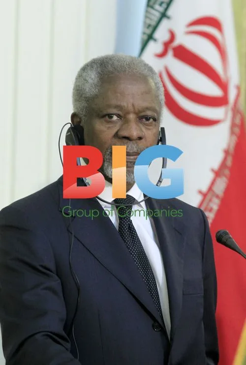 Kofi Annan Speaks in Tehran