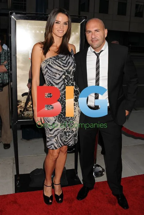 Gary Safady and Ana Alexander at "Machine Gun Preacher" Premiere