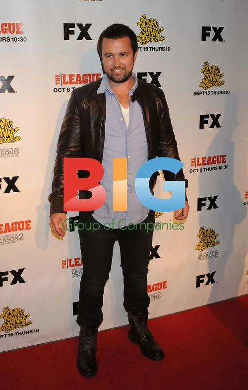 Rob McElhenney at FX Premiere in Hollywood