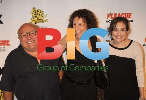 Danny DeVito and family at FX TV premiere