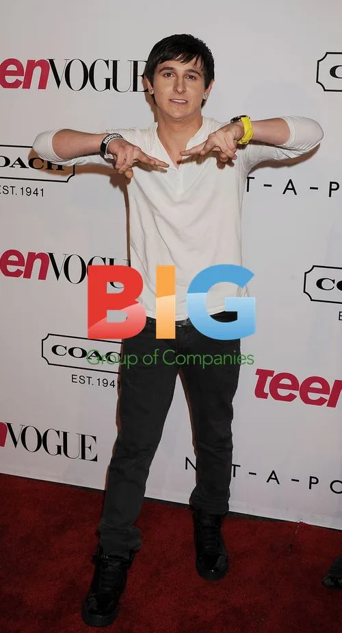 Mitchel Musso at Teen Vogue Party