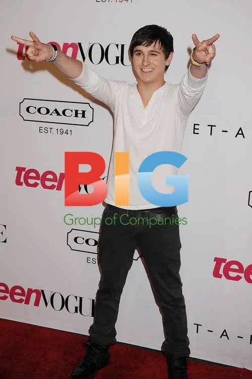 Mitchel Musso at Teen Vogue Party