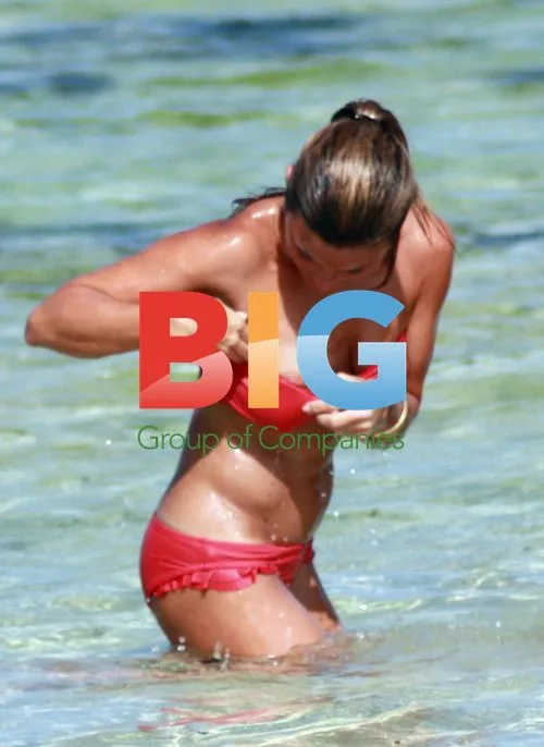 Zoe Hardman Bikini Shoot in Kenya