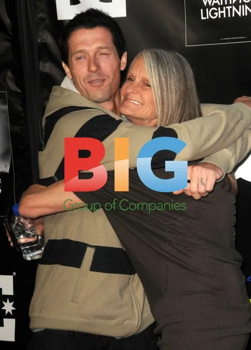 Danny Way and Mother at Screening
