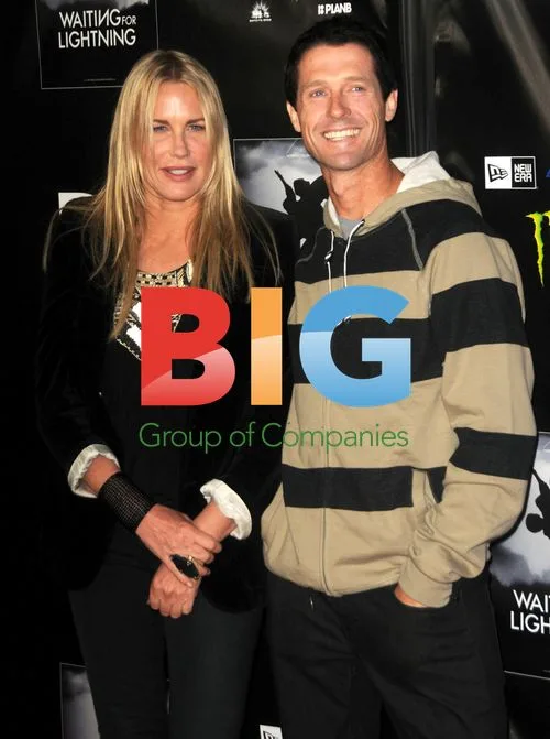 Danny Way and Daryl Hannah at 'Waiting For Lightning' Premiere