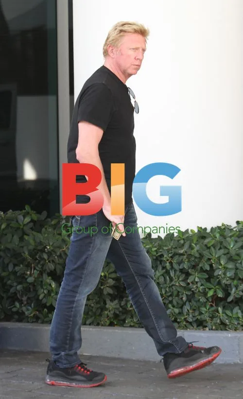 Boris Becker & Family at Miami Beach