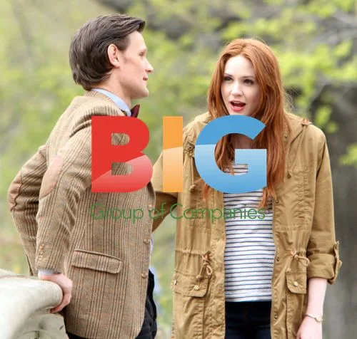 Matt Smith and Karen Gillan film 'Dr Who' in Central Park