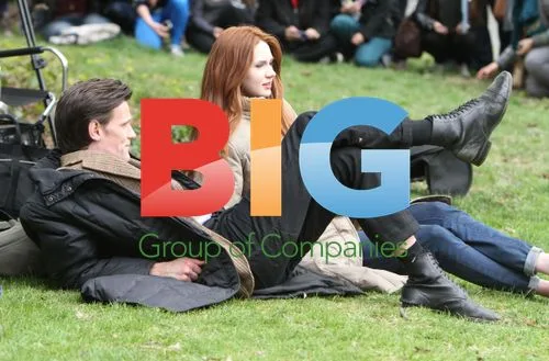 Matt Smith and Karen Gillan film 'Dr Who' in NYC