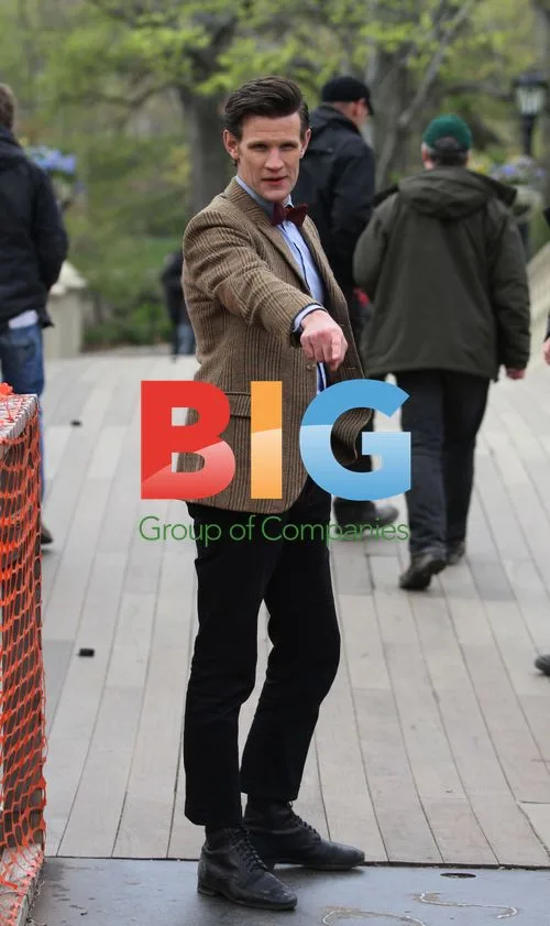 Dr. Who actors in Central Park