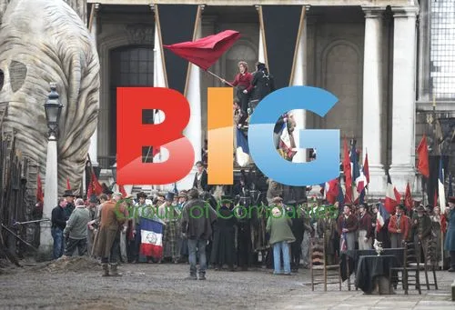 Eddie Redmayne on Les Miserables Set