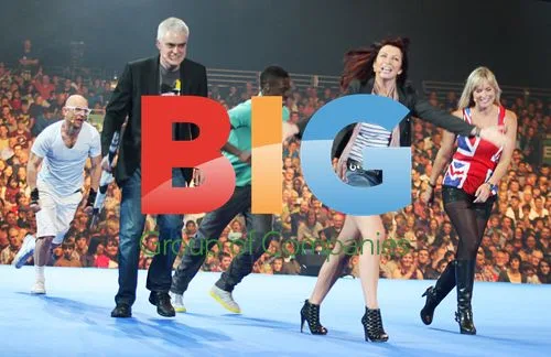 Gadget Show Presenters on Stage