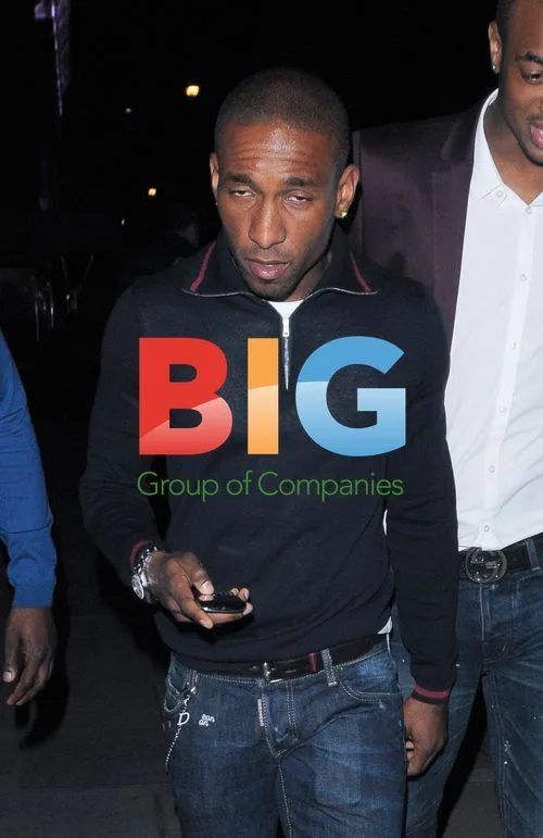 Jermain Defoe at Alexandra Burke's Party
