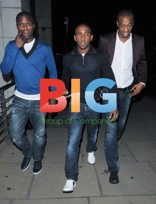 Jermain Defoe Leaving Lip Stick Launch