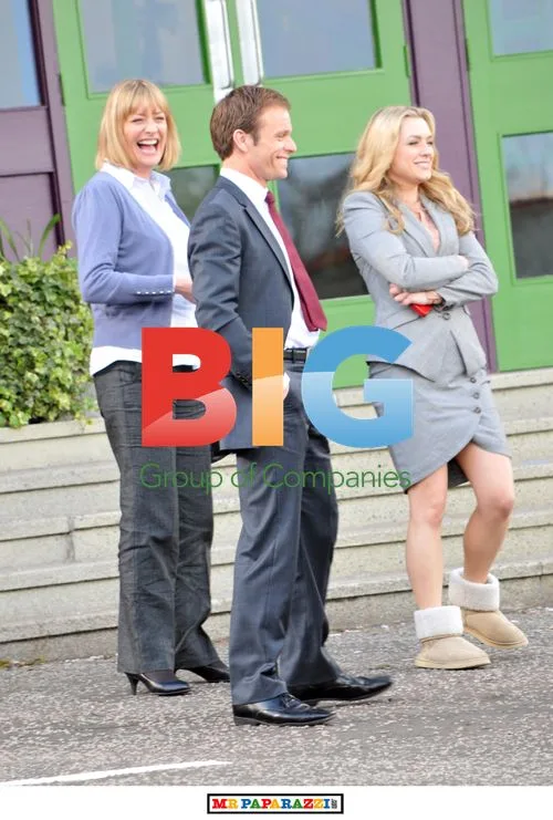 Waterloo Road Cast Filming in Greenock