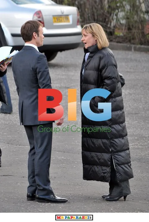 Waterloo Road Cast Filming in Greenock