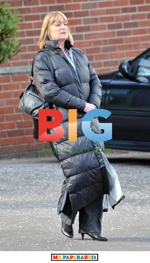 Cast filming 'Waterloo Road' in Greenock