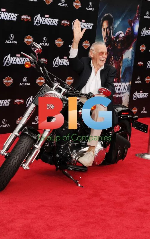 Stan Lee at 'Marvel's Avengers' Premiere