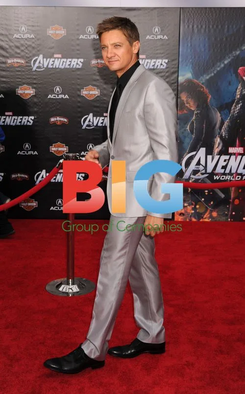 Jeremy Renner at 'Avengers' Premiere