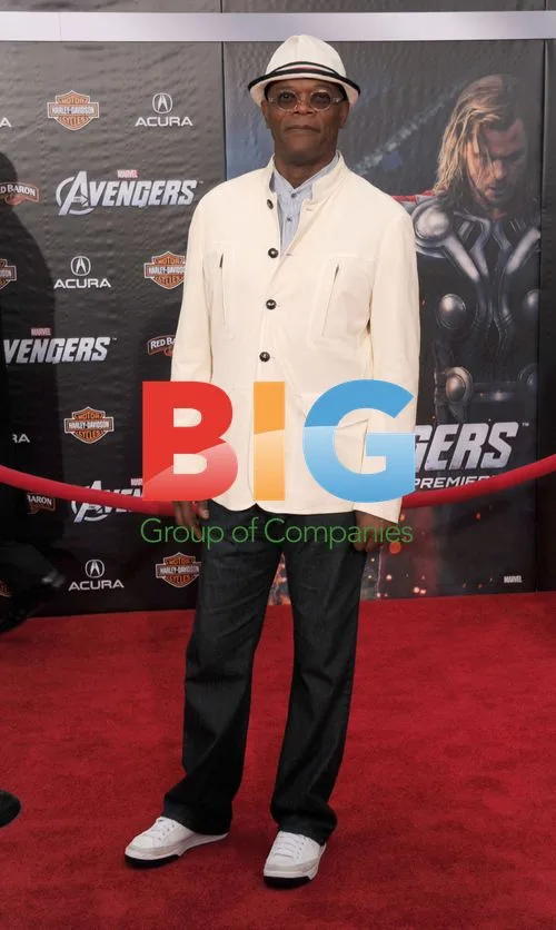 Samuel L. Jackson at 'Avengers' Premiere