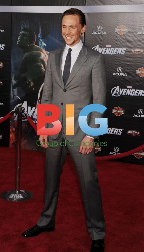 Tom Hiddleston at 'Avengers' Premiere